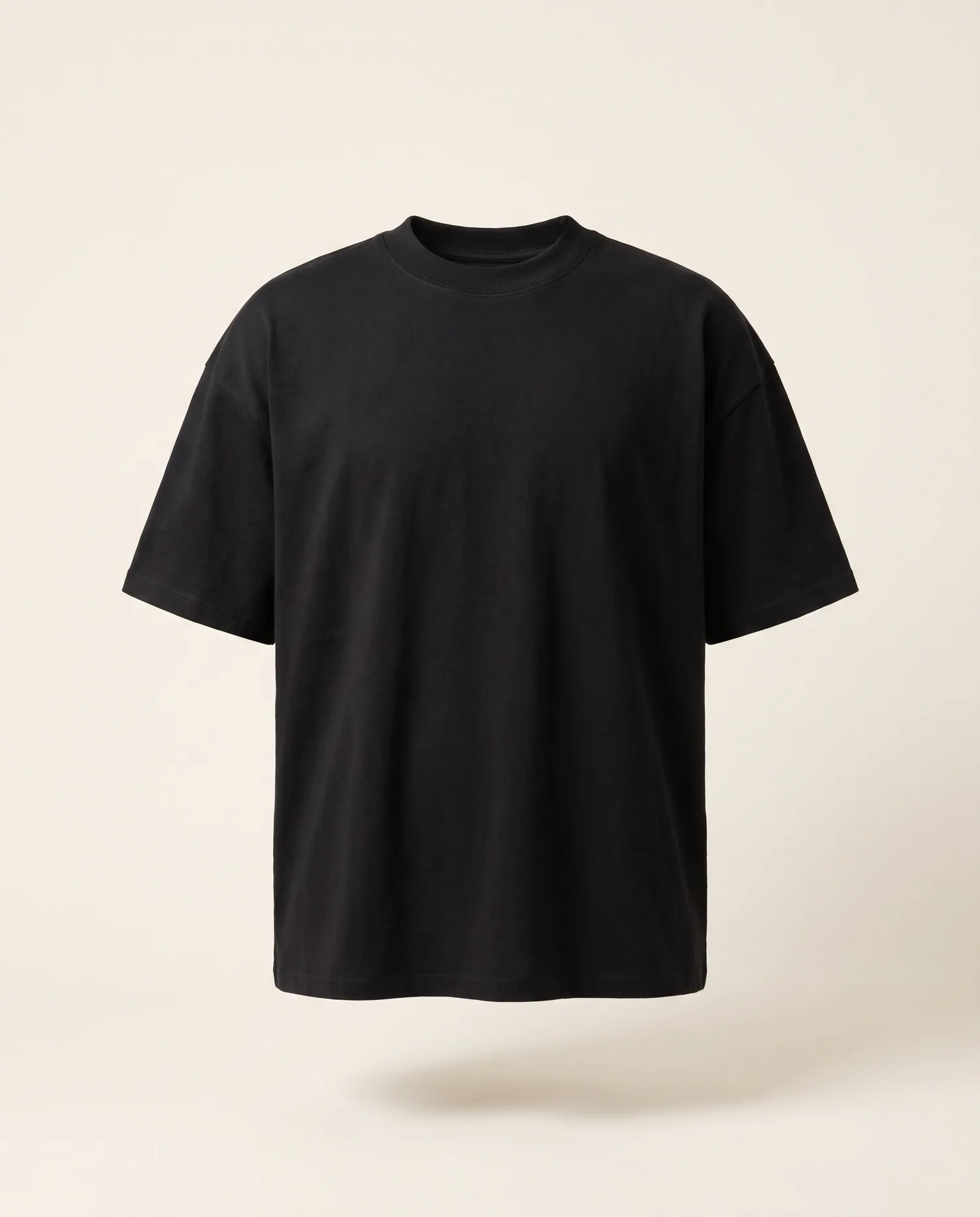 Heavy Tee in Black, front